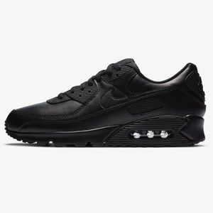 Nike Air Max 90 Black Shoes Size 8.5
